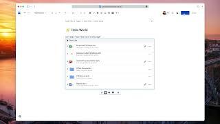 Using the Team Files app for Confluence - Attaching files and folders to a page