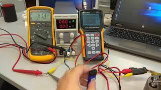 Temperature sensor check. PWM output.