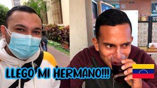 LLEGO MI HERMANO A PERU!!  y prueba CHICHA MORADA Y CEVICHE ¿NO LE GUSTO? - VLOG DOMINGUERO