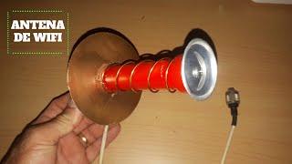 Homemade 10km long range wifi antennaUltra Powerful %