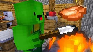 MAIZEN : Mikey Grill Kitchen Store - Minecraft Animation JJ & Mikey