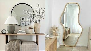 Home decorating ideas| Living Room decorating ideas|Entryway Mirror ideas