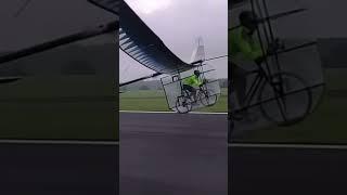 ️ Bike Powered Airplanes  #flight #aircraft #aviation