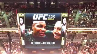 Daniel ”DC” Cormier octagon interview by Joe Rogan at UFC 226 T-Mobile Arena 2018-07-07