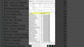 MS Excel Hidden Tips and Tricks  #tanviracademy #excelshorts #shorts