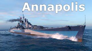 World of WarShips Annapolis - 7 Kills 344K Damage