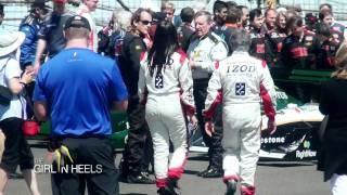 Girl in Heels takes on Indy 500