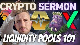 CRYPTO SERMON LIVE - LIQUIDITY POOLS - HEXW ETHW - With Walrus