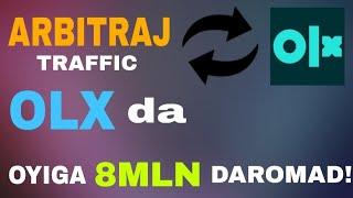 ARBITRAJ TRAFFIC da OLX orqali PUL TOPISH | ARBITRAJ BILAN SHUG'ULLANISH ! #arbitrajnima