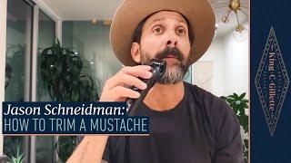 How to Shape Your Mustache (feat. Jason Schneidman) | Gillette Barber Council