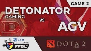 PPGL 2018 | Game 2 | Online Playoffs | Detonator vs AGV