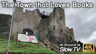 Walking Hay-on-Wye, The Town that Loves Books - Slow TV