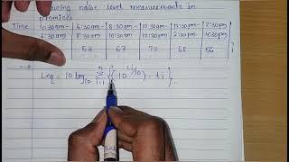 Estimation of Equivalent Noise Level