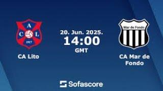 Transmisión en vivo  Live Watch-Along | Uruguay Segunda League | CA Lito vs Mar de Fondo 