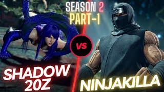 Tekken 8 | NinjaKilla (Law) VS Shadow20z (Zafina) Part-1 Ranked Match