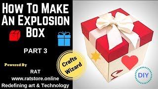 Love explosion box | Tutorial | Part 3 | DIY | Ratstore | Ratcrafts