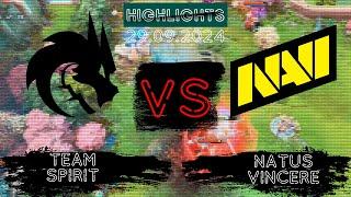 🟥КАКОЙ КАМБЕК НО... | Team Spirit vs Natus Vincere DreamLeague S24 QC | 29.09.2024