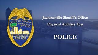 Information About the Jacksonville Sheriff's Office Police Physical Abilities Test