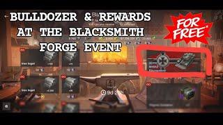 WOTB | Free Bulldozer M48A2 Räumpanzer & Bisonte More Rewards the blacksmith forge event | WOTBLITZ