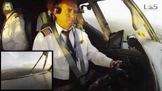 B727 manual landing: watch a REAL pilot at work! FULL ATC! [AirClips]