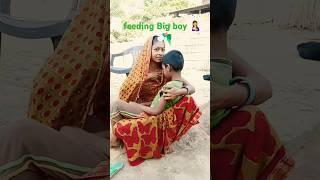 Big boy feeding mother milk #shortsvideo