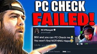 EXPOSED! Infamous Call of Duty Cheater Fails PC Check and Gets Banned!