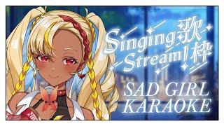 GUERILLA KARAOKE | Sad Girl Songs!【Serina Maiko | V4Mirai】