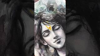 JAI SHREE KRISHNA  First Painting of 25