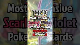 Top 10 Pokemon Scarlet & Violet cards #shorts #pokemon