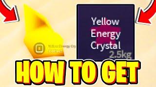 How To GET YELLOW ENERGY CRYSTAL In Fisch! Roblox