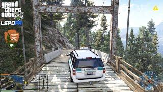 GTA V - LSPDFR 0.4.9 - U.S. National Park Service - Park Ranger Patrol - 4K