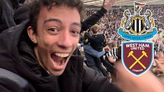 CRAZY SCENES NEWCASTLE 4-3 WEST HAM