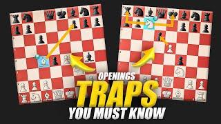 5 BEST Chess Opening TRAPS for 2024 (for White)