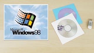 How I install Windows 98 for Retro PC Gaming