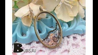 Шестерёнки в рамке (мастер-класс с УФ смолой)