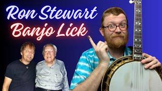 How to Play // "It's Just A Road" Ron Stewart Lick // Banjo Lesson