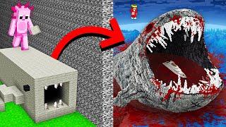 I Cheated With SEA MONSTERS In Minecraft Build Battle!