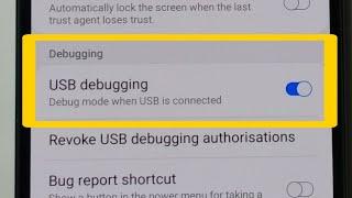 Samsung Galaxy A20 A20s Enable USB Debugging Mode and Developer Options