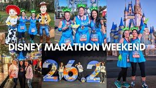 WDW Marathon Weekend VLOG | Rundisney Expo, Spectators at the Half, Running Disney Marathon