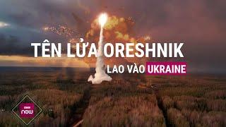 Khoảnh khắc Nga nã tên lửa siêu thanh "xé toạc bầu trời" thành phố Dnipro, Ukraine | VTC Now