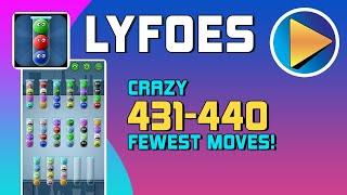 Lyfoes Crazy Levels 431 to 440 Walkthrough [100% Perfect!]