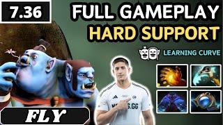 7.36 - Fly OGRE MAGI Hard Support Gameplay - Dota 2 Full Match Gameplay