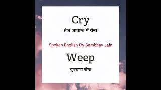 Let's Learn Something New| Spoken English By Sambhav Jain | Speaking Course | Bhitarwar |Vocabulary