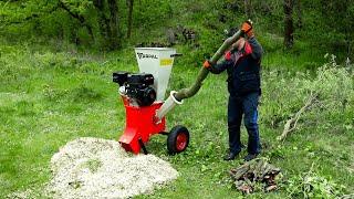 TOP-1 Wood Chipper Shredder for home use! You will be Amazed at its capabilities!