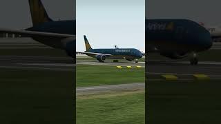 B789 (Vietnam Airlines) takes off from PRG #shorts #worldofairports