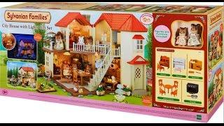 Sylvanian Families City House With Lights