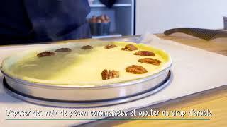 Flan aux noix de Pécan et Sirop d'Erable - HotelRestoVisio