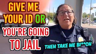 When Female Cops Don't Understand The Law #2 | ID REFUSAL | First Amendment Audit