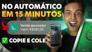 KIWIFY: COMO VENDER NO AUTOMÁTICO COPIANDO E COLANDO POR 15 MINUTOS - R$200/Dia (Dinheiro online)