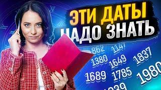 100 самых важных дат для ЕГЭ по истории